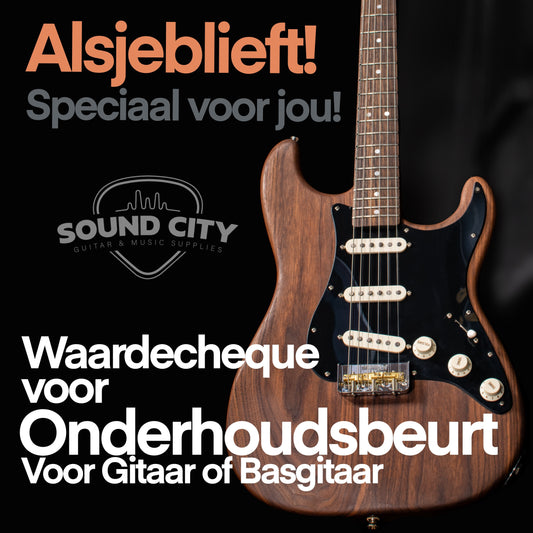 Sound City Onderhoudsbeurt - Waardebon