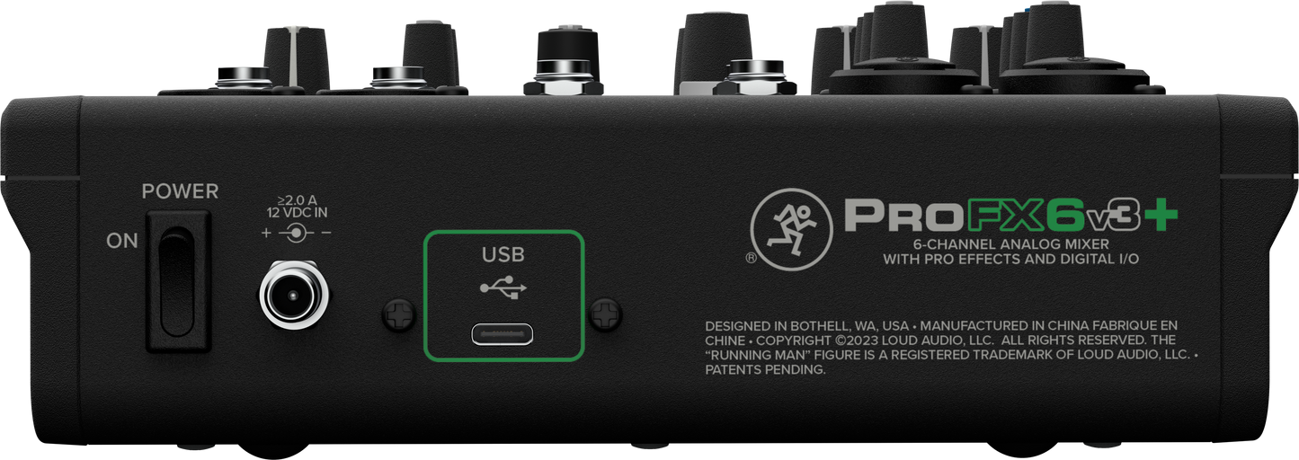 Mackie PROFX6V3 USB Mengtafel