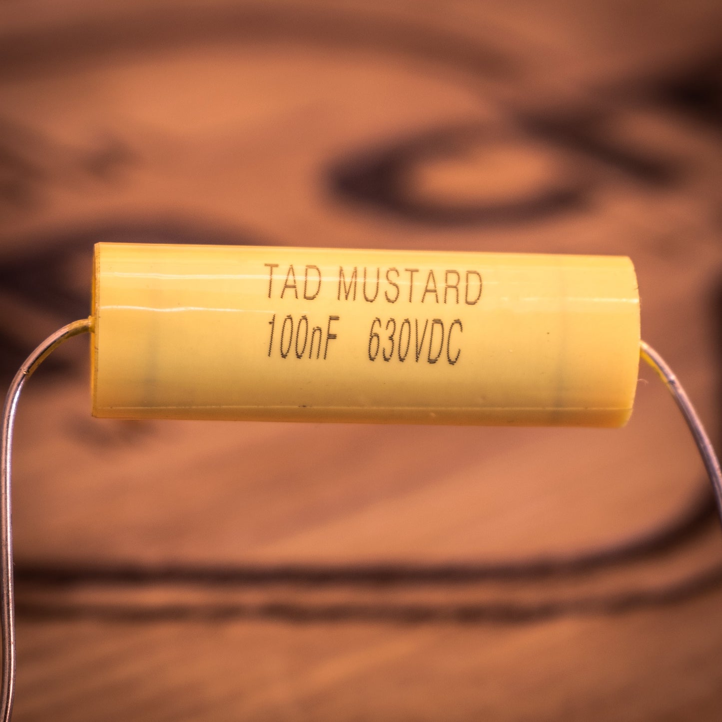 TAD Mustard capacitor 0.100uF